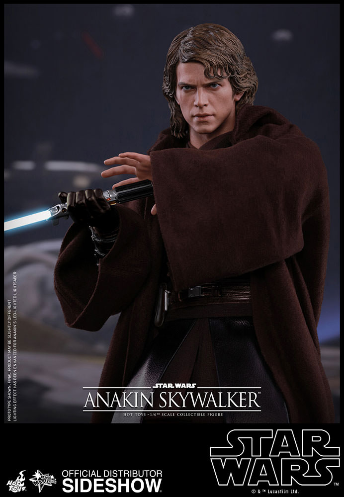 anakin skywalker sixth scale figure