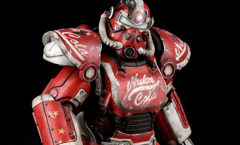 nuka cola power armor figure