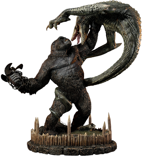 Prime 1 Studio Kong vs Skull Crawler Deluxe Version Statue