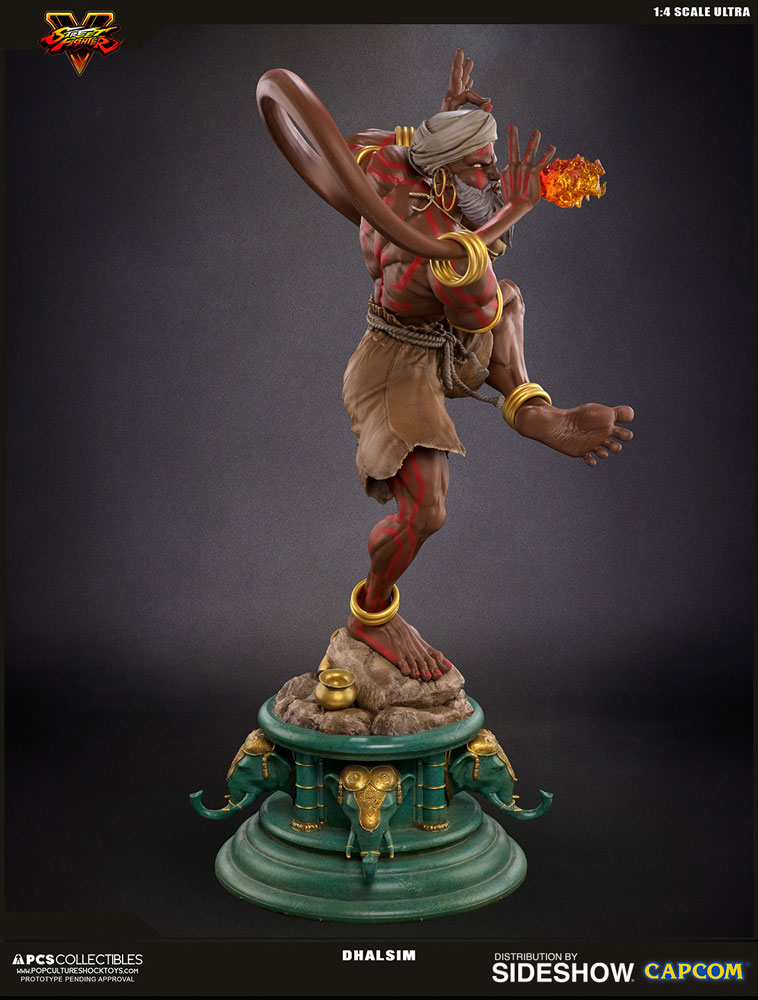 Street Fighter Dhalsim Statue by Pop 