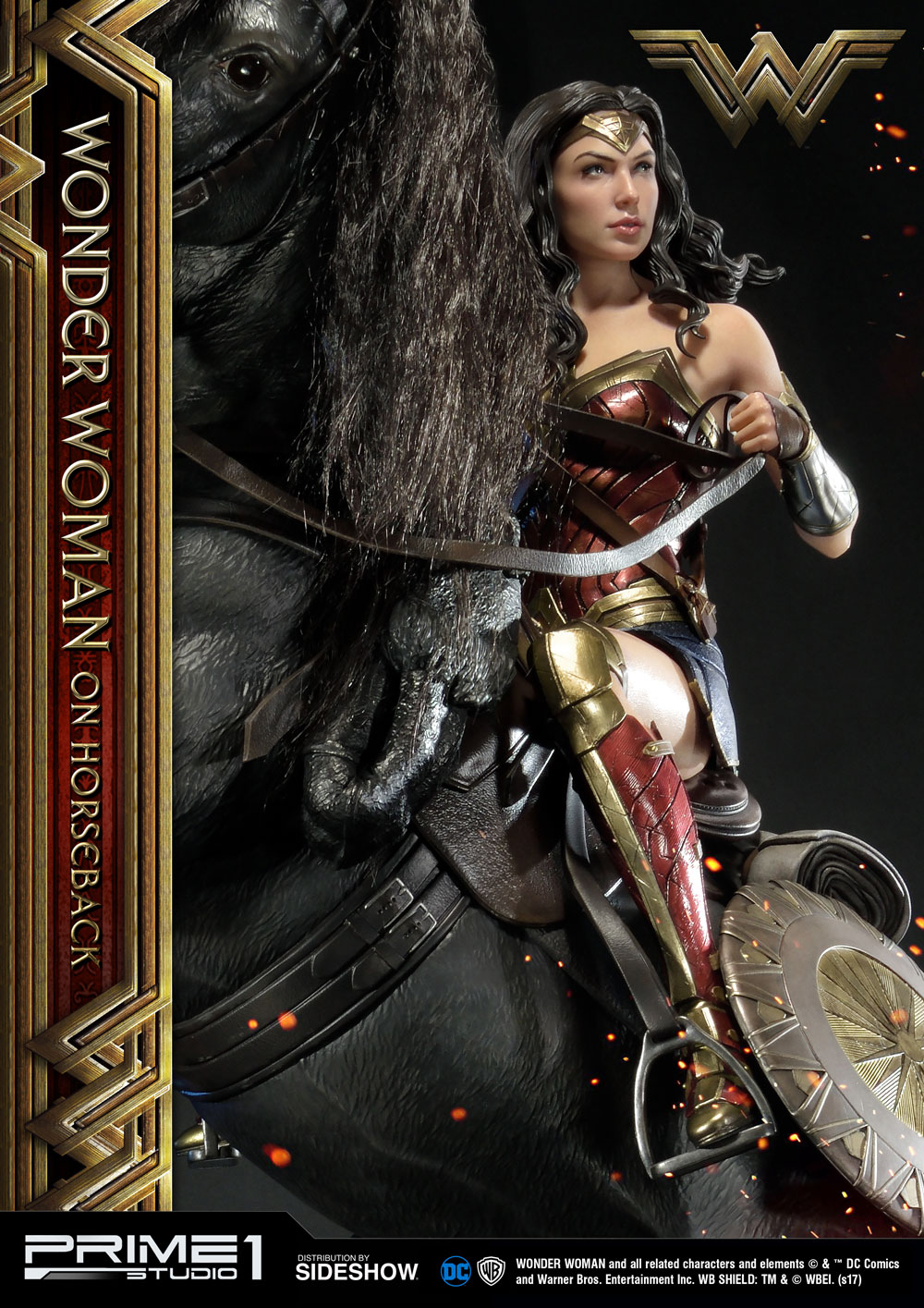 Wonder Woman  on Horseback