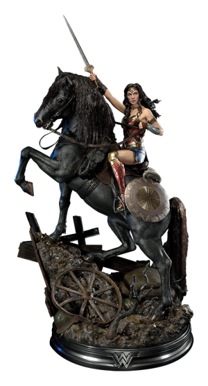 Wonder Woman  on Horseback Statue
