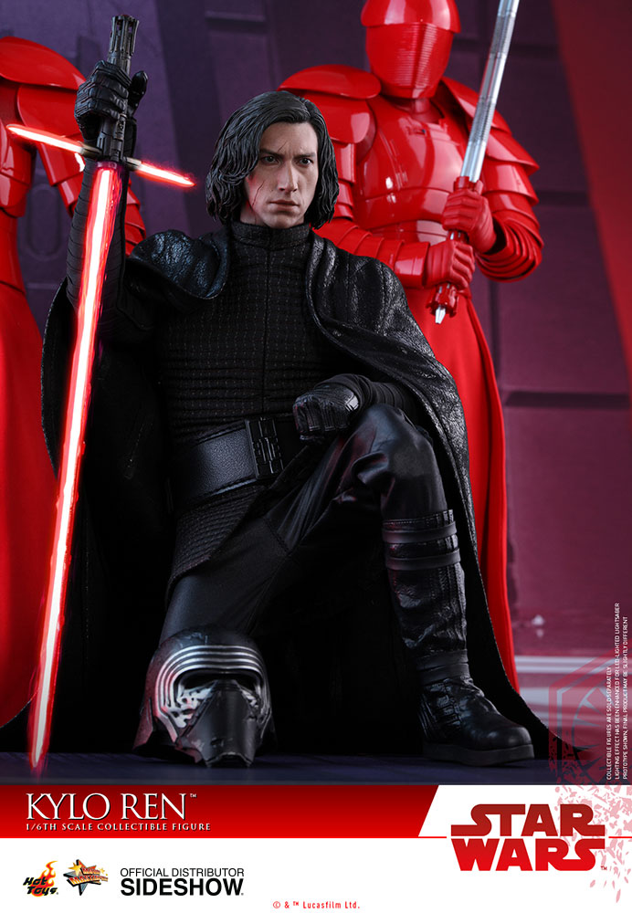 kylo ren last jedi hot toys