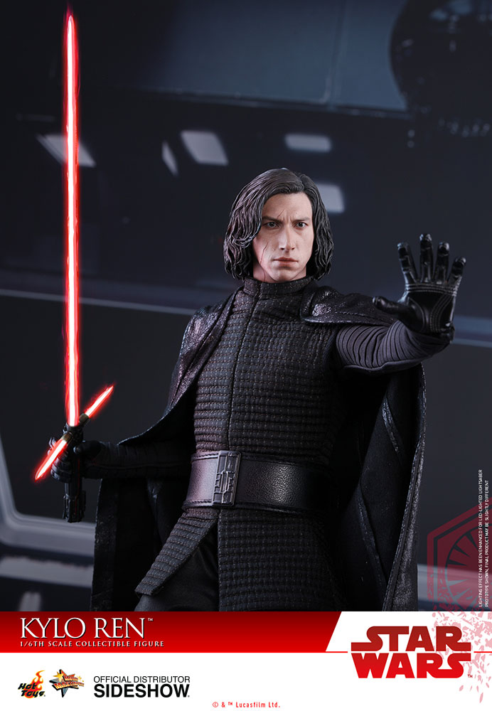 kylo ren last jedi hot toys