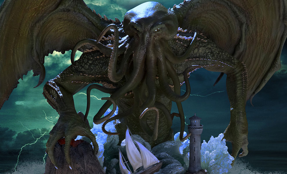 Gallery Feature Image of Cthulhu Statue - Click to open image gallery