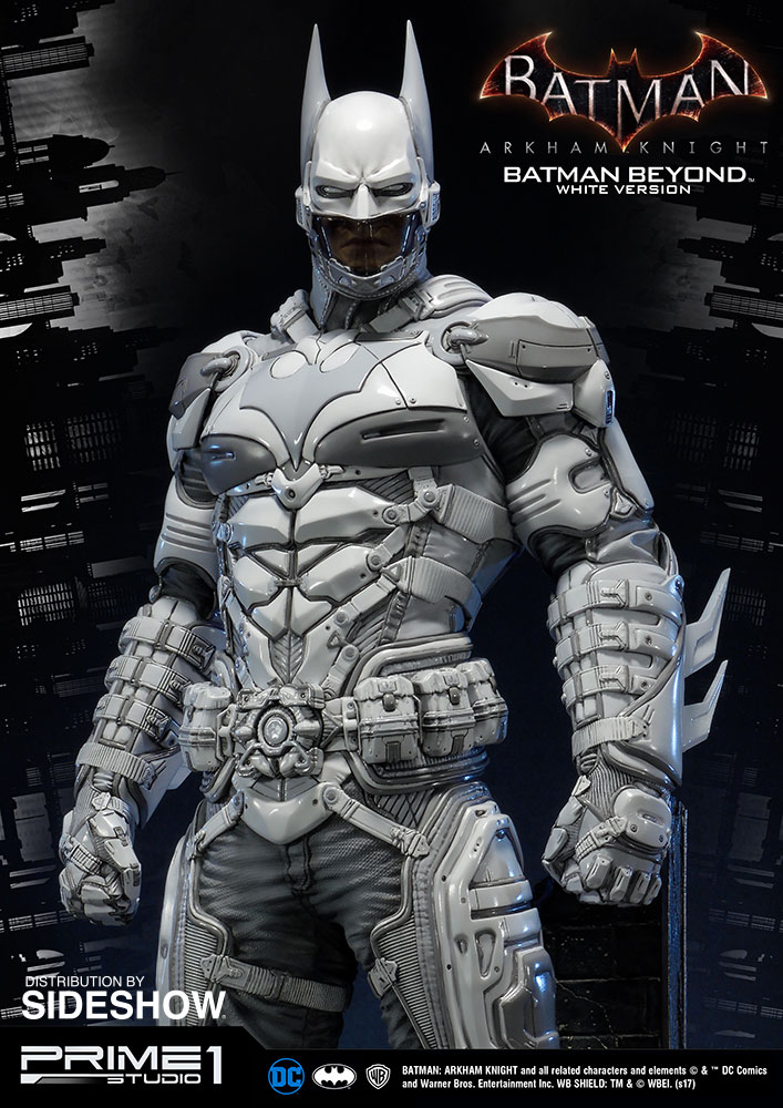 Dc Comics Batman Beyond White Version Statue By Prime 1 St Sideshow