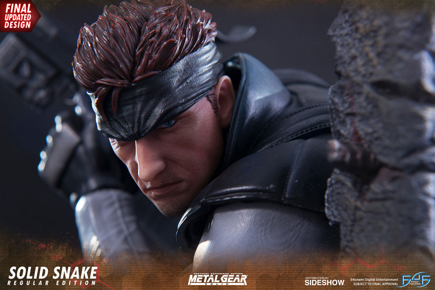 first 4 figures metal gear solid