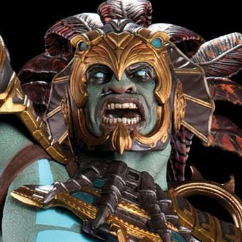 NIB Pop Culture Shock PCS Mortal Kombat X Kotal Kahn War God Exclusive Statue LE | #1911224298