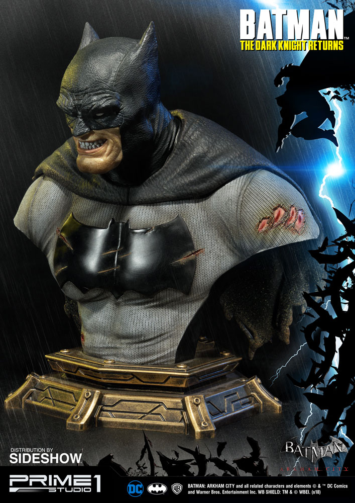 Dc Comics The Dark Knight Returns Batman Bust By Prime 1 Stu