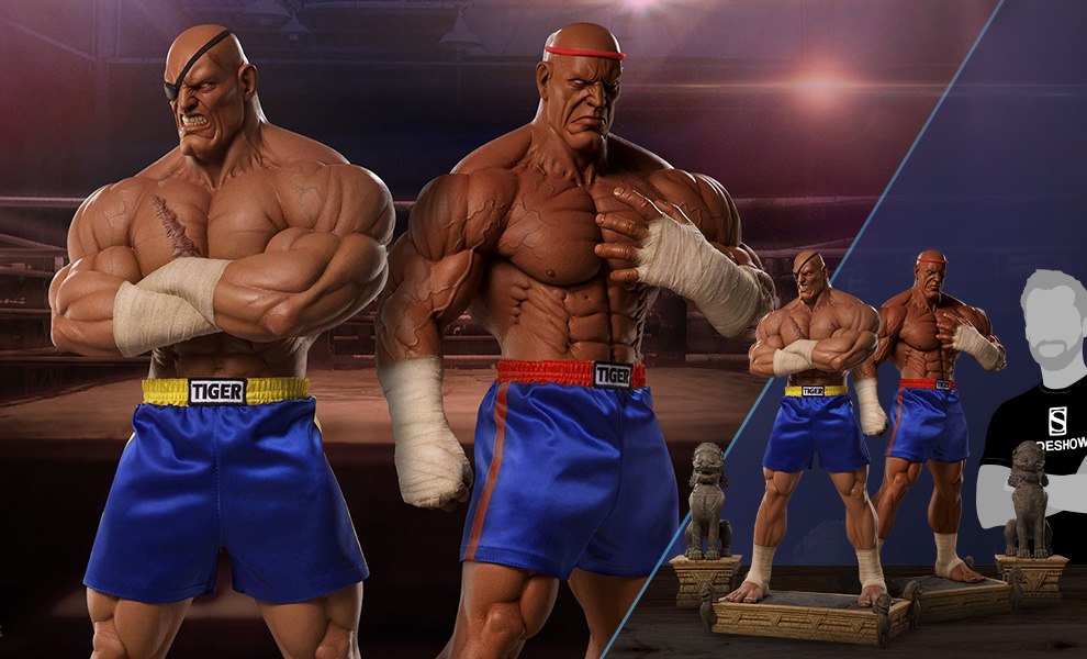 Sagat Evolution Street Fighter 1:3 Scale Statue