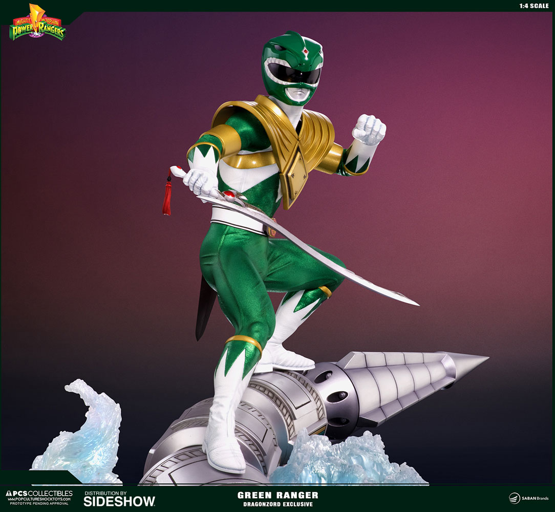mighty morphin power rangers legacy green dragonzord
