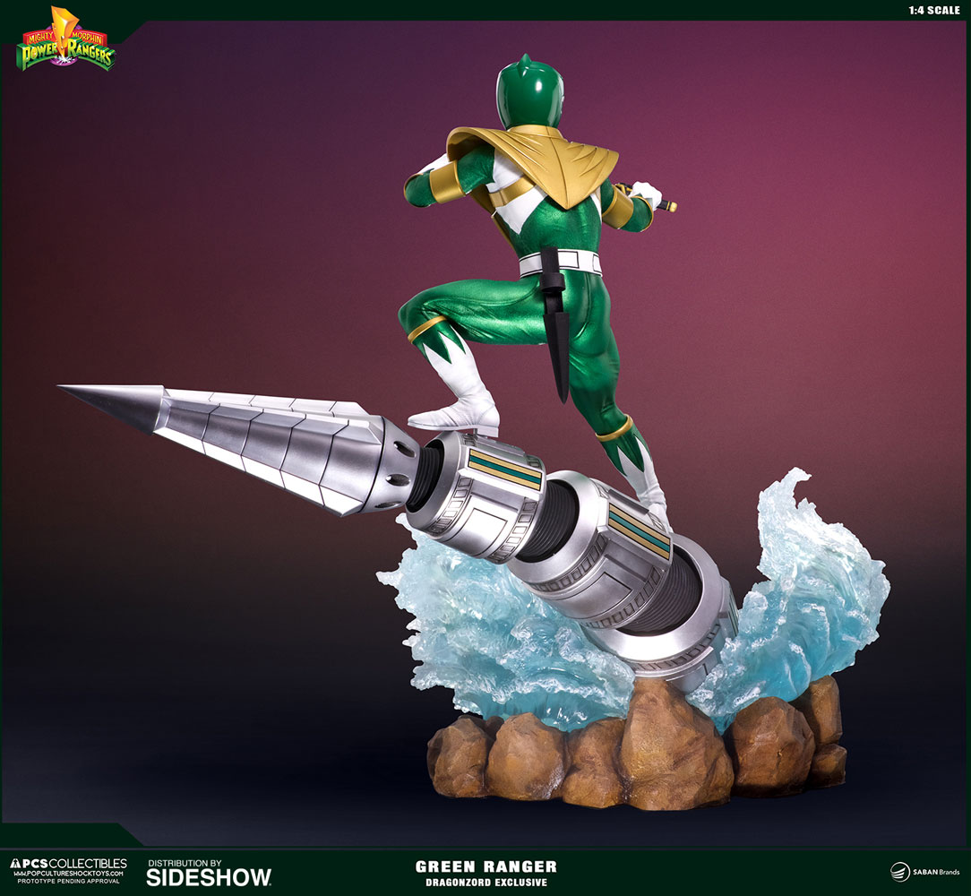 green dragonzord toy