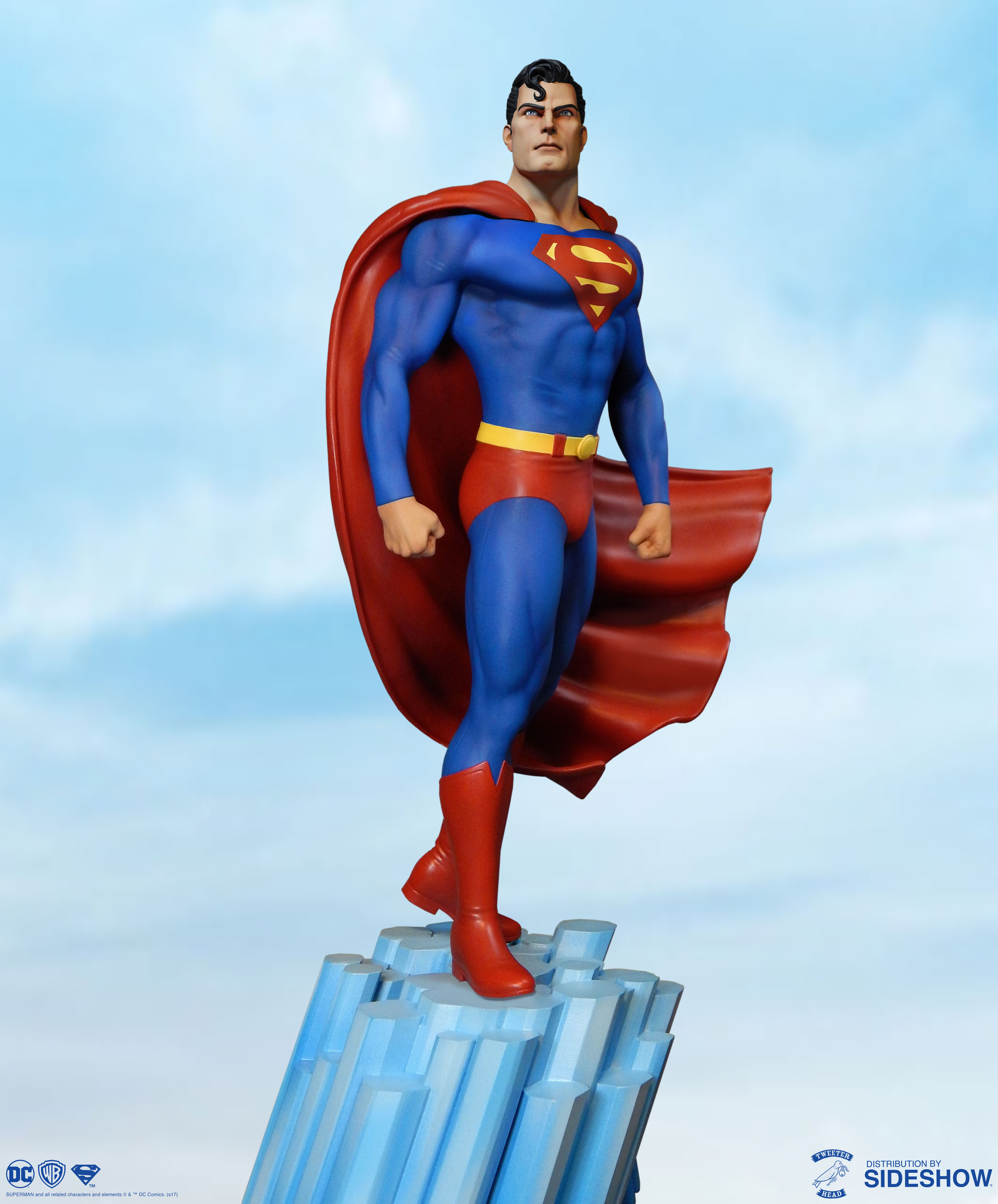 DC Comics Super Powers Superman Maquette by Tweeterhead | Sideshow ...