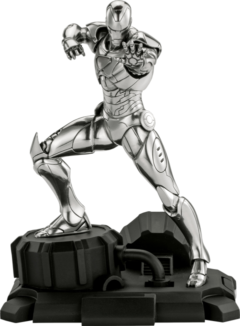 Marvel Iron Man Figurine Pewter Collectible by Royal 