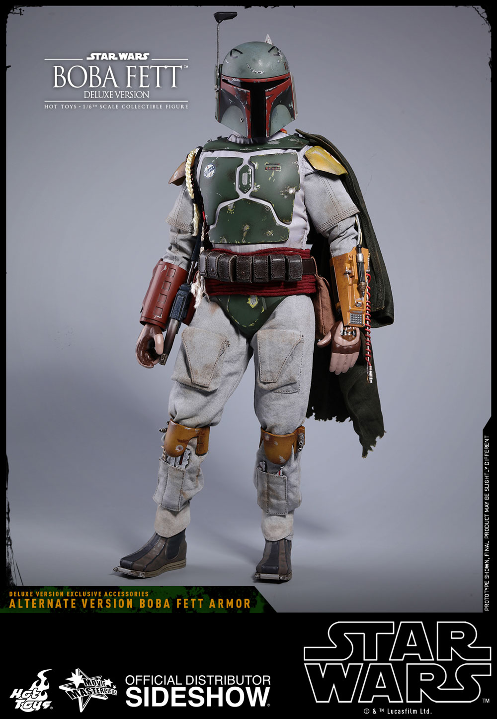 Boba Fett Empire Strikes Back Figure by Hot Toys | Sideshow Collectibles