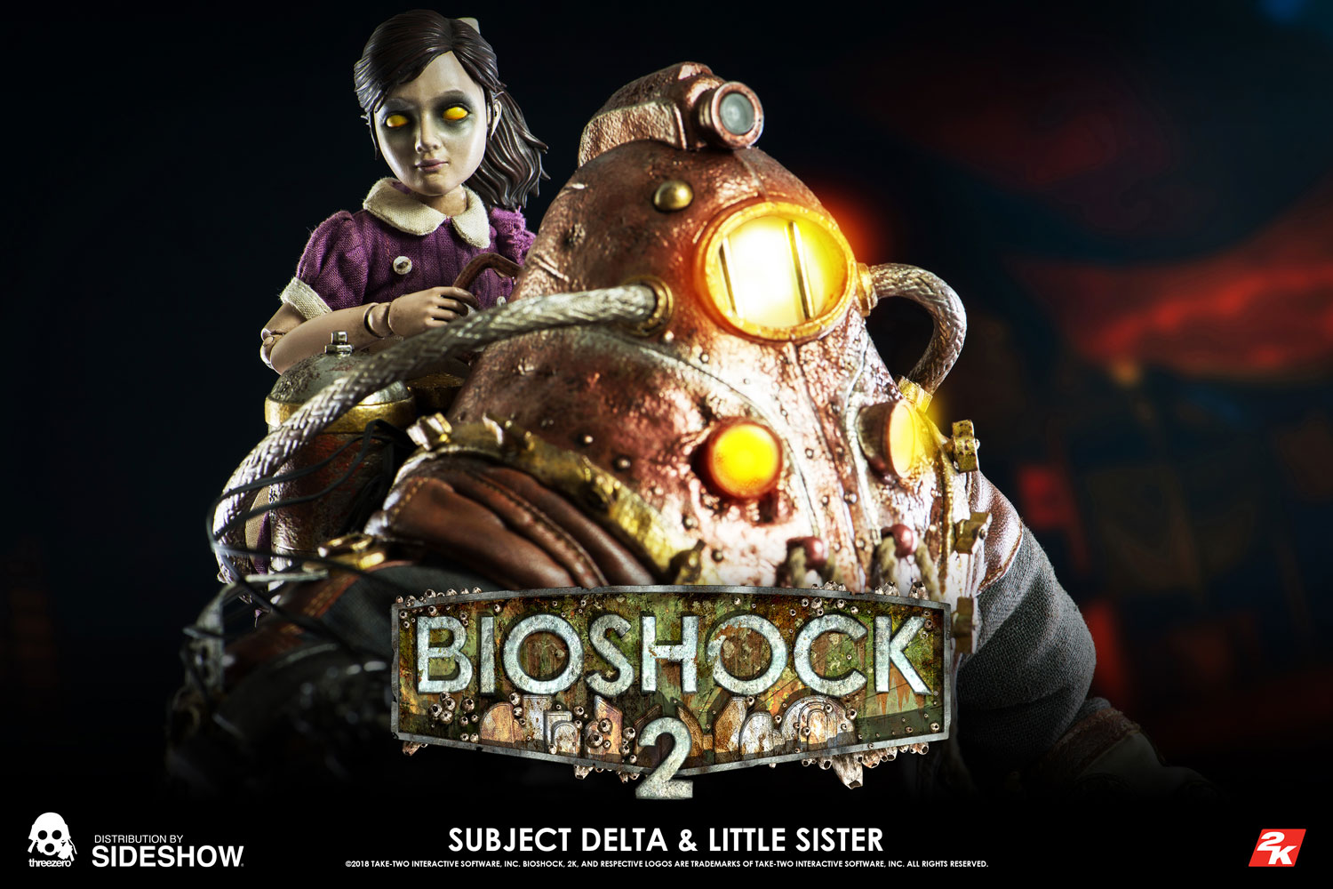BioShock Subject Delta and Little Sister Sixth Scale Figure (Prototype Show...