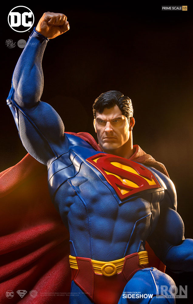 superman black statue