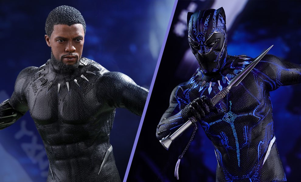 Hot Toys Reissues Chadwick Boseman Black Panther 1:6th Figure