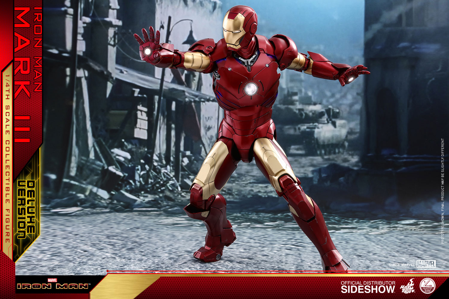 Iron Man Mark III Deluxe Version- Prototype Shown