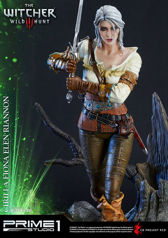 witcher ciri statue