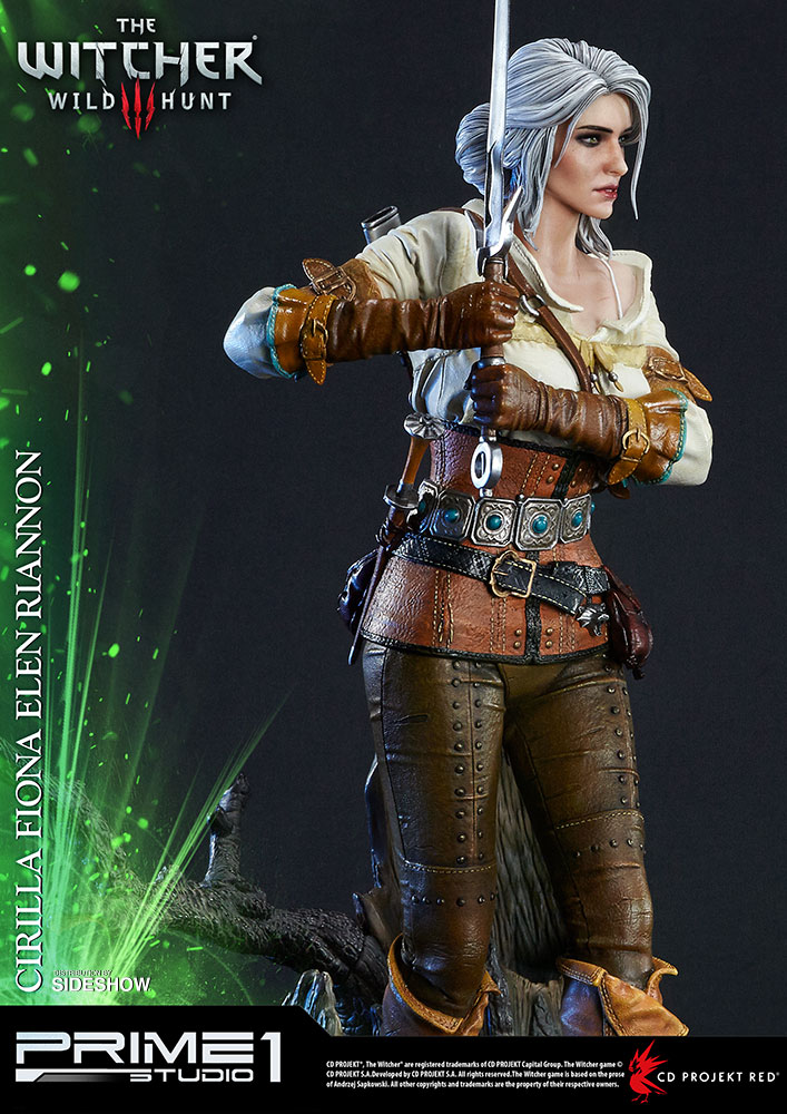 witcher ciri statue