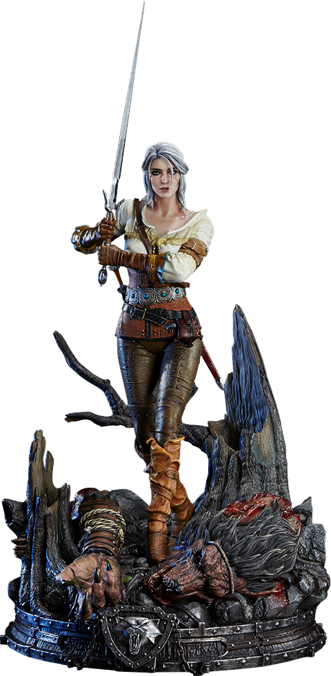 witcher 3 ciri statue