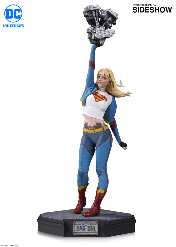 supergirl artgerm statue