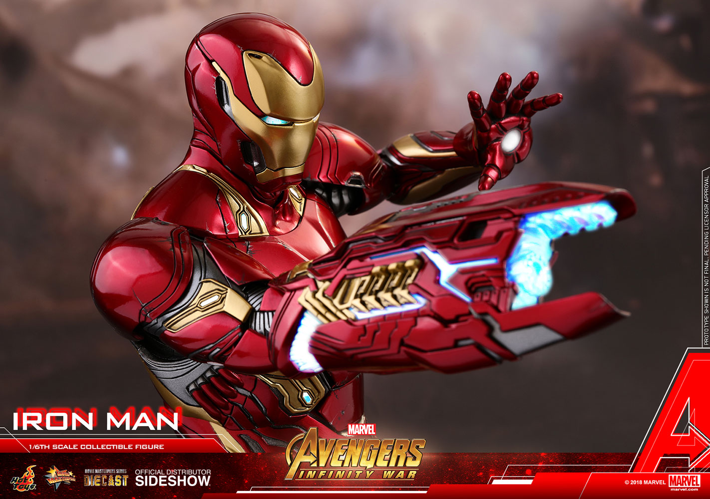 hot toys iron man avengers infinity war