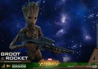Gallery Image of Groot and Rocket Sixth Scale Figure