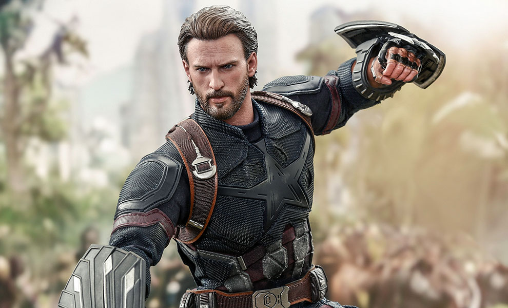 Gallery Feature Image of Captain America Movie Promo Edition Sixth Scale Figure - Click to open image gallery
