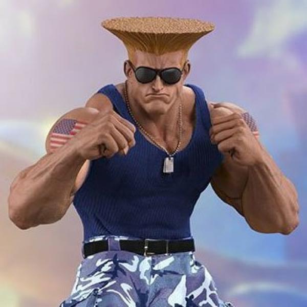 GUILE PLAYER 2 Statue by PCS