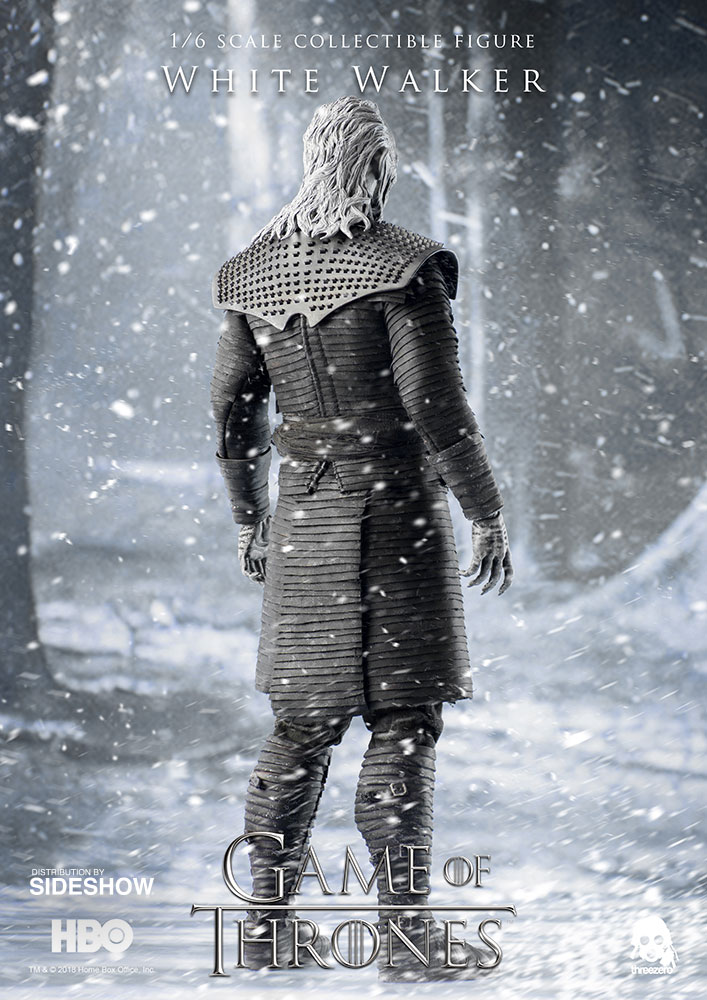 Threezero Game of Thrones White Walker 1/6th Scale Collectible Action Figure 