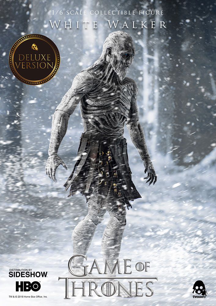 ThreeZero GoT Game of Thrones White Walker Pants loose 1/6th scale 