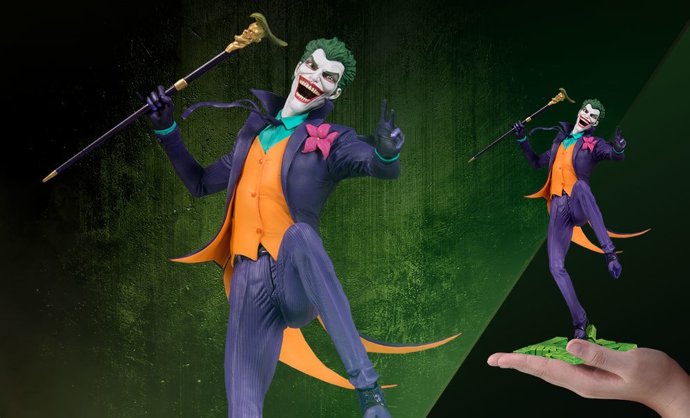 joker pvc statue