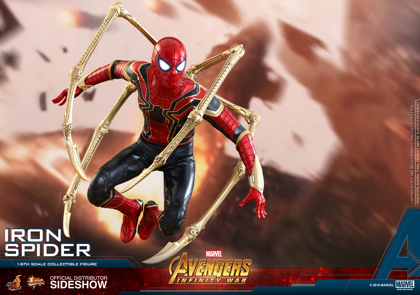 iron spider toy infinity war