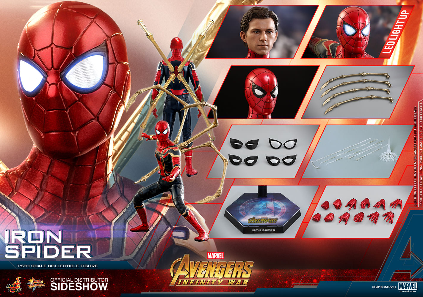 spider man avengers infinity war toy