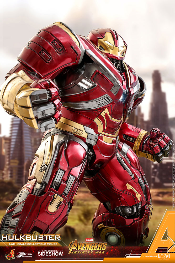 hot toys hulkbuster height