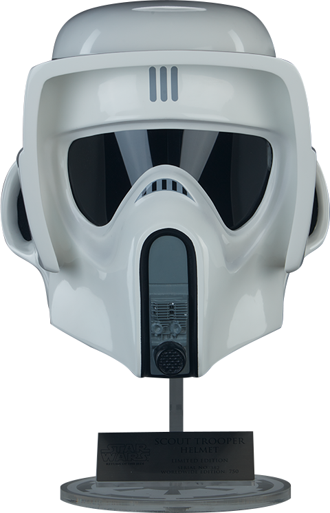 custom scout trooper helmet