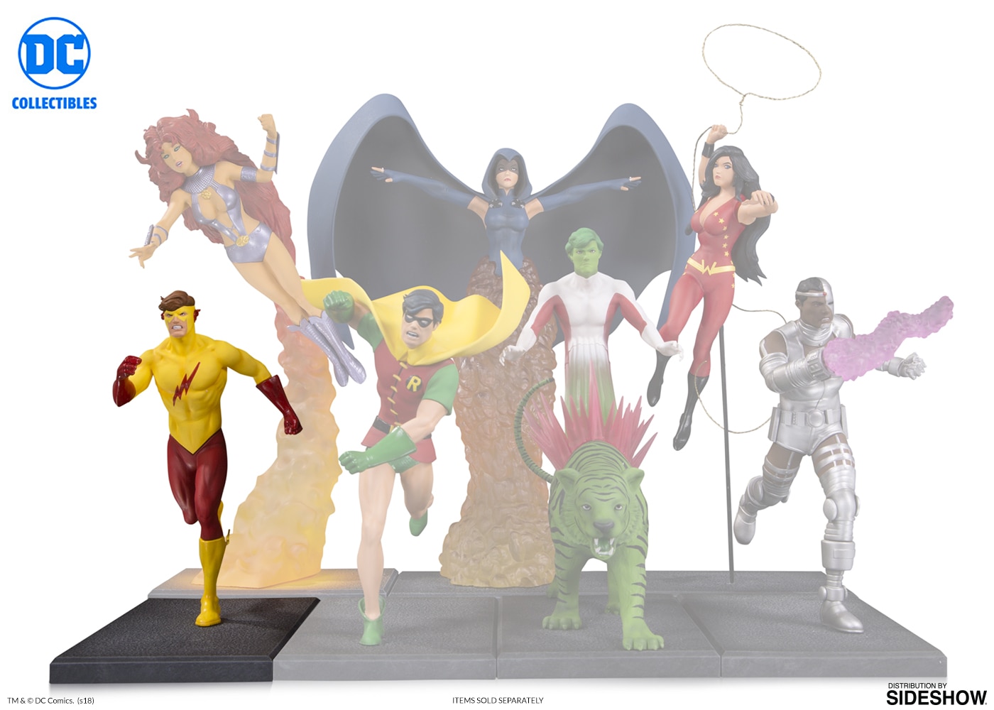 flash statue sideshow
