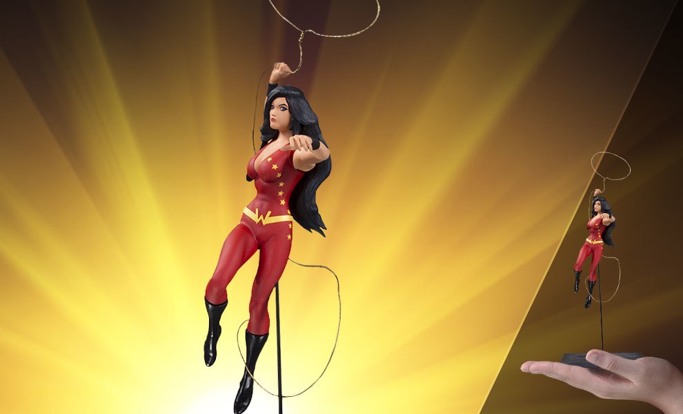 Gallery Feature Image of Wonder Girl Statue - Click to open image gallery