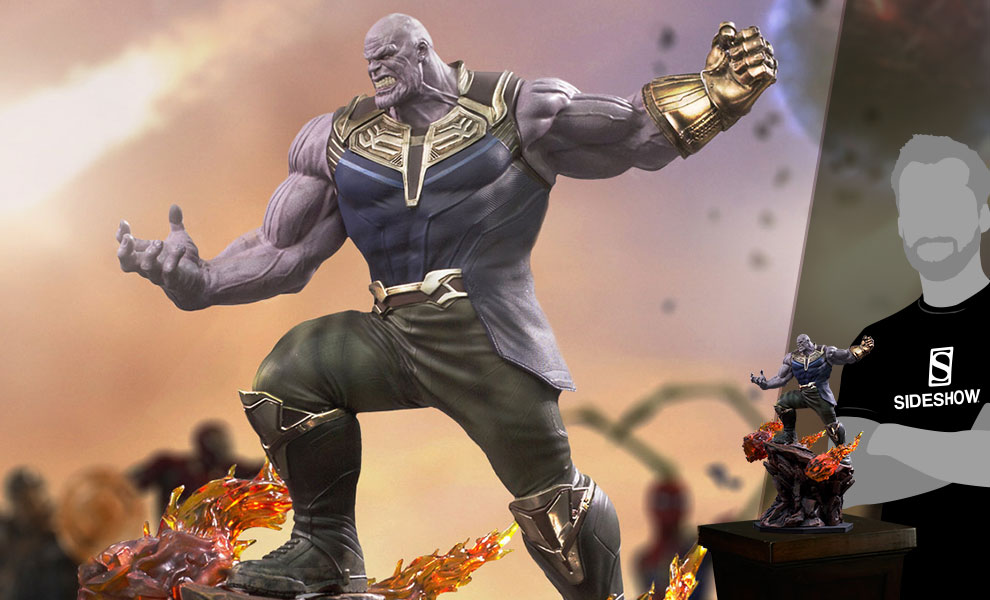 Gallery Feature Image of Thanos 1:10 Scale Statue - Click to open image gallery