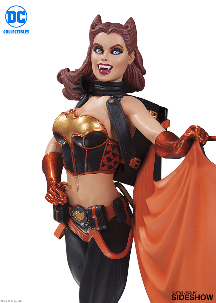 dc bombshells batwoman statue