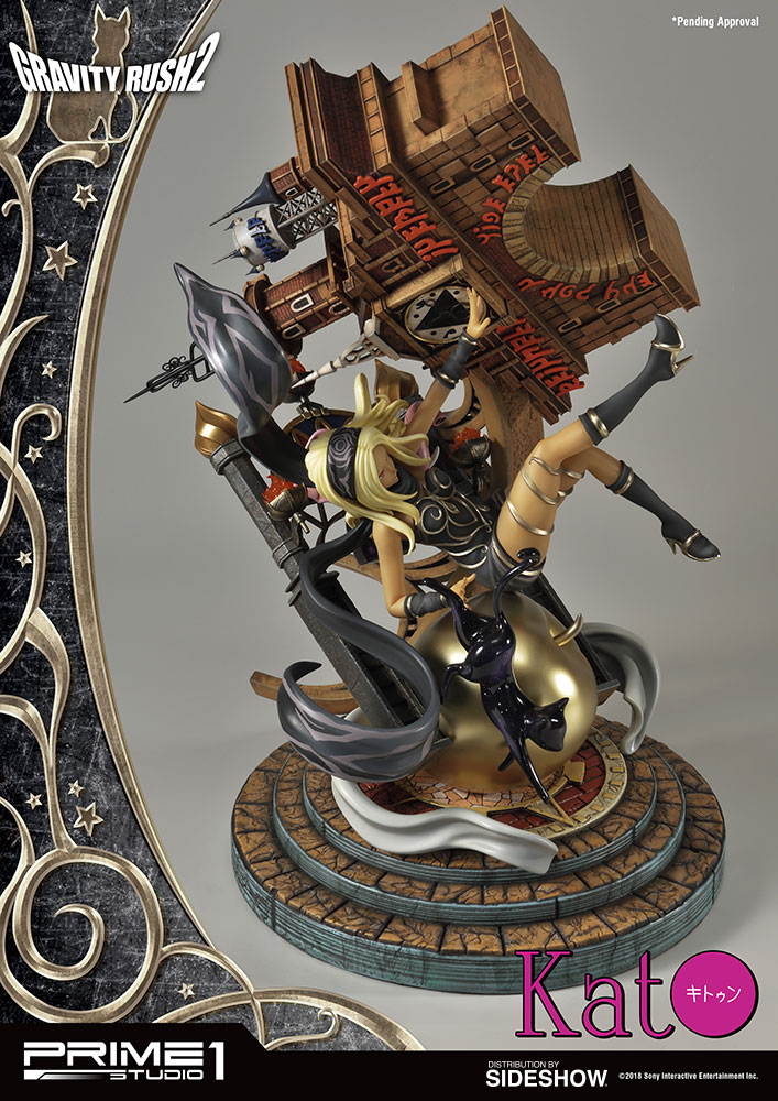 gravity rush statue