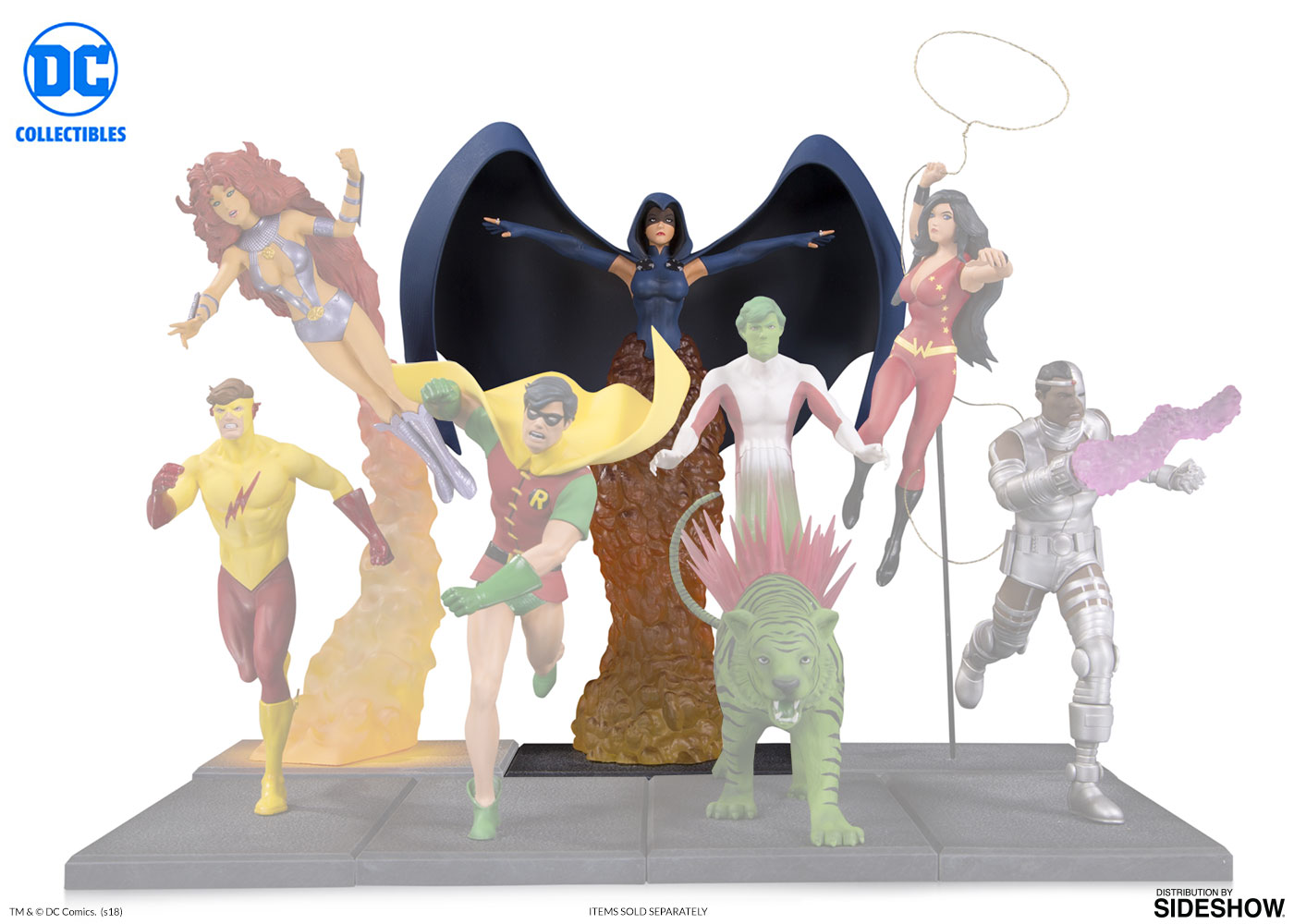 dc collectibles raven