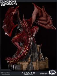 Gallery Image of Klauth Red Dragon Fire Statue
