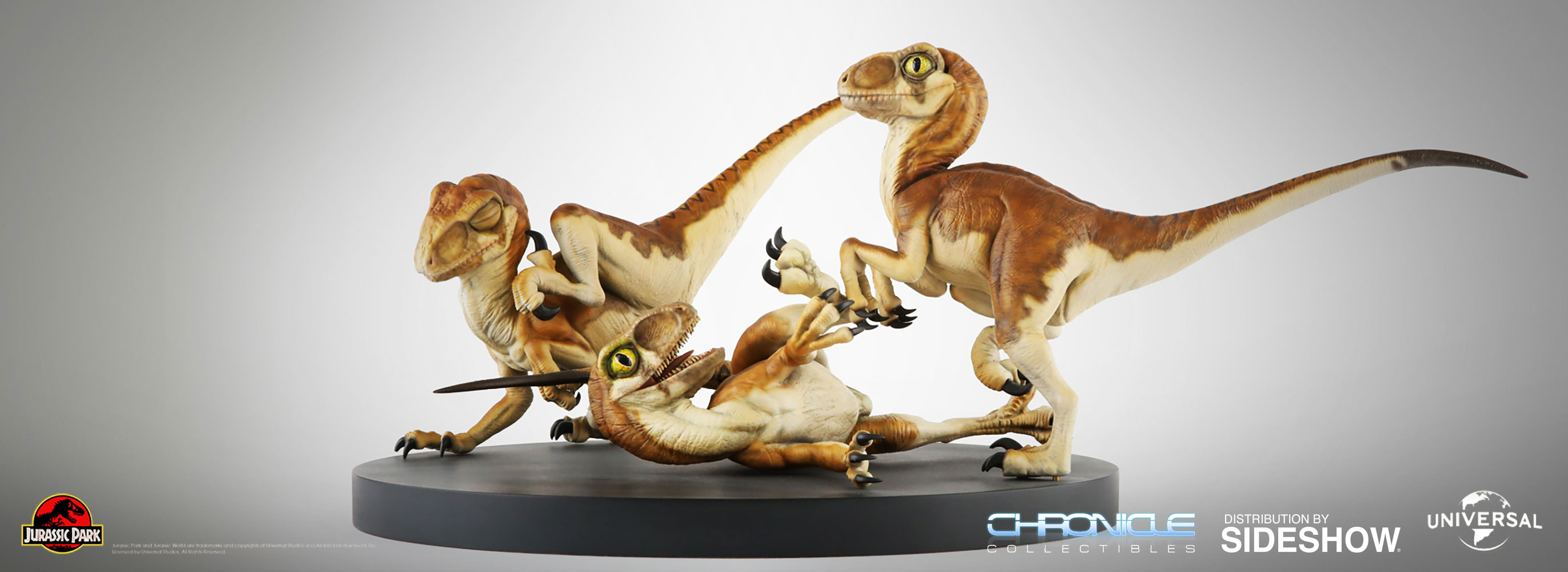 Jurassic Park Crash McCreery's Baby Raptors | Sideshow Collectibles