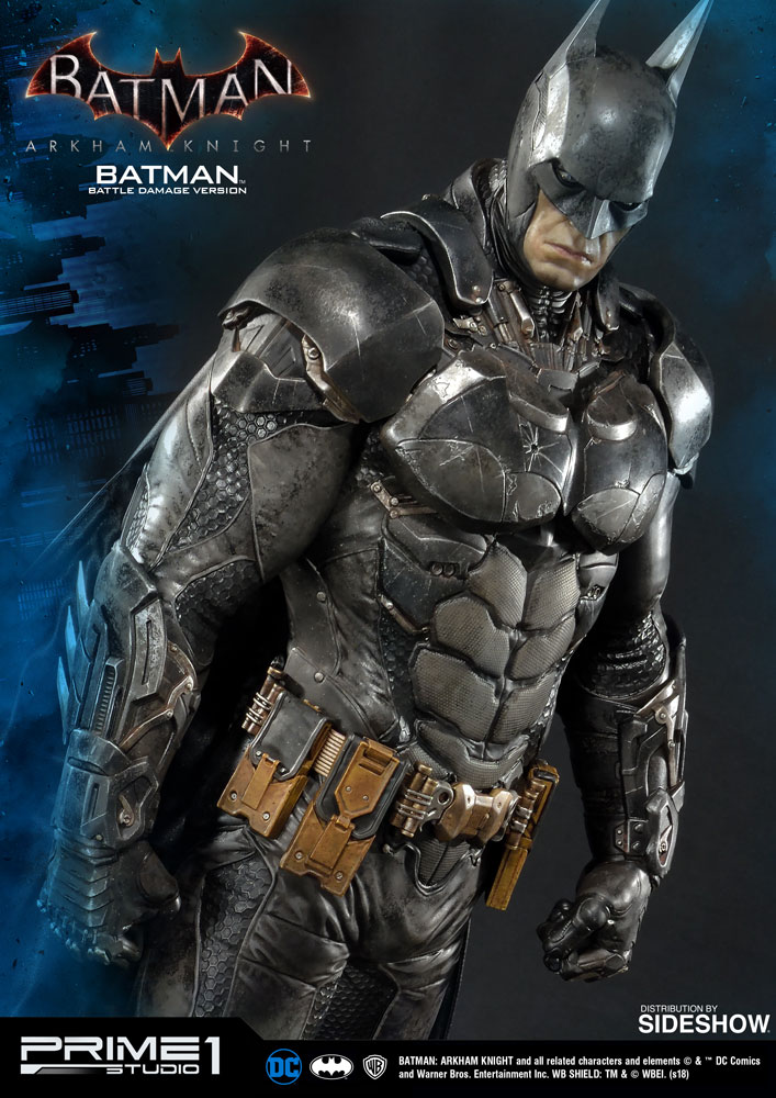 batman arkham knight battle damage figure