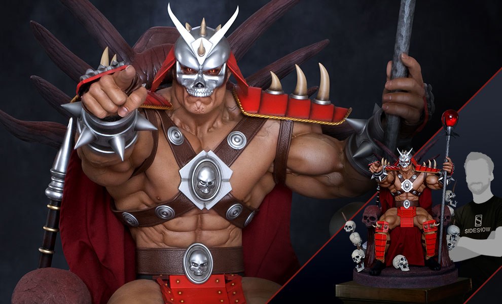 Fan Art Shao Kahn on Throne - MK - Statue