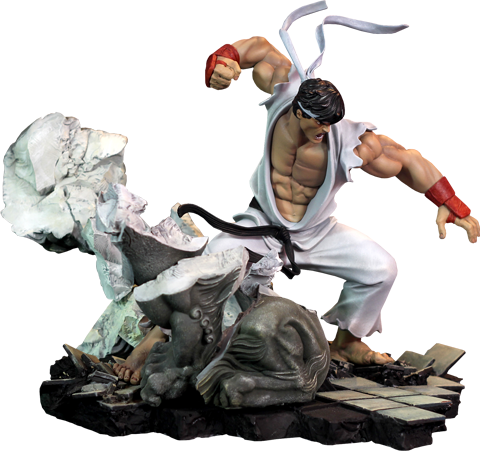 Street Fighter Ryu Diorama By Kinetiquettes Sideshow Collectibles