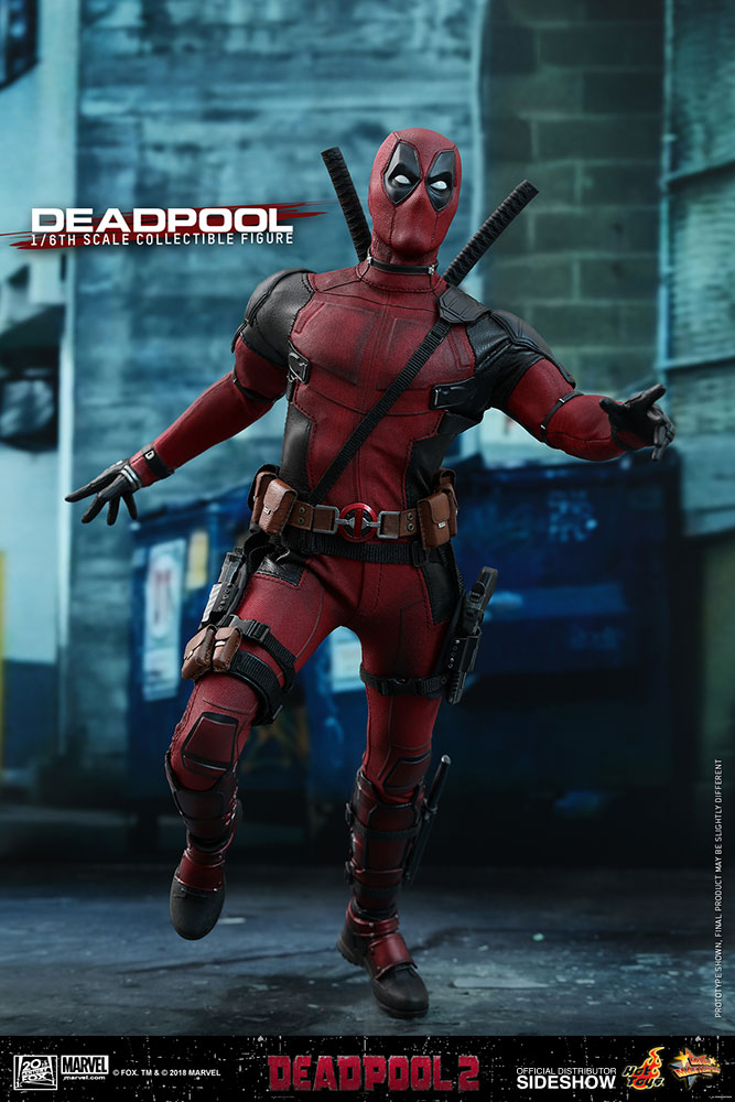 Hot Toys Dead Pool 2 MMS490 Body & Red Suit loose 1/6th scale 
